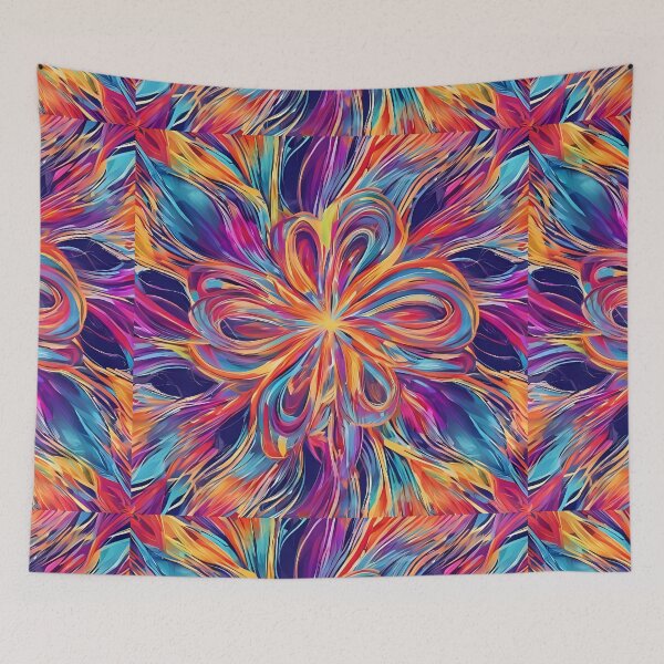 Item preview, Vibrant Fusion of Colour and Motion designed and sold by Rubeenas.
