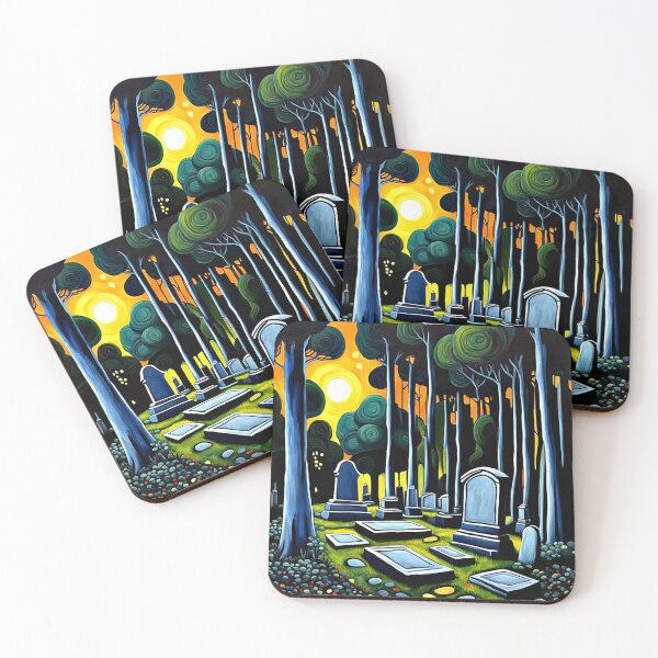 Item preview, The Old Graveyard at Sunset 2 designed and sold by George Hutton Hunter.