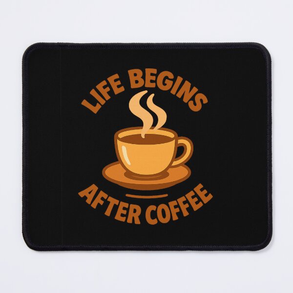 Item preview, Life Begins After Coffee – Retro Coffee Lover T-Shirt designed and sold by fadouades.