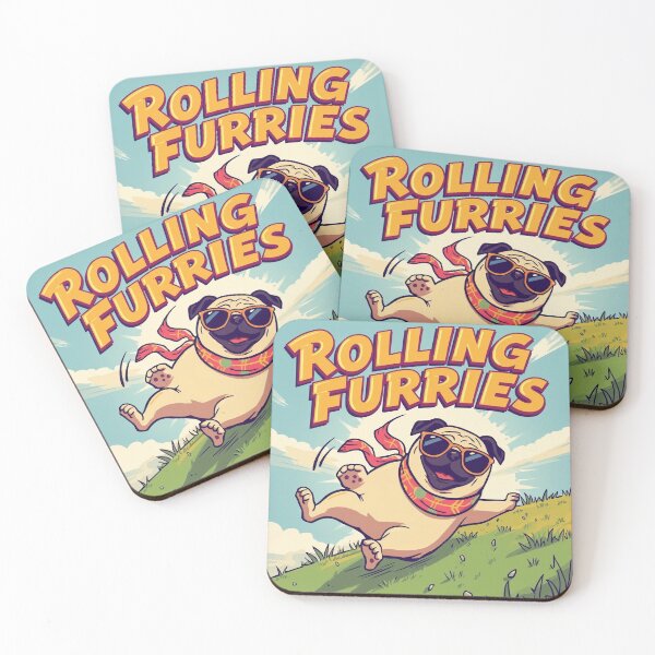 Item preview, Carefree Pug Adventures designed and sold by ArtivaNest.
