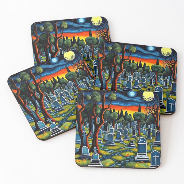 Item preview, The Old Graveyard at Sunset 3 designed and sold by George Hutton Hunter.