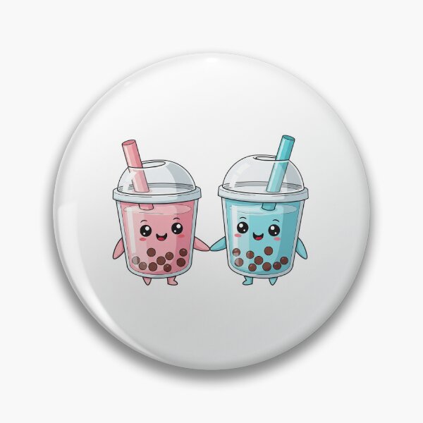 Item preview, Cute Kawaii Bubble Tea Best Friends designed and sold by istoriadesign.