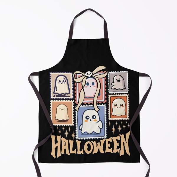 Item preview, Vintage Cute Ghost Halloween Postage Stamp Design designed and sold by Fresh Drip .
