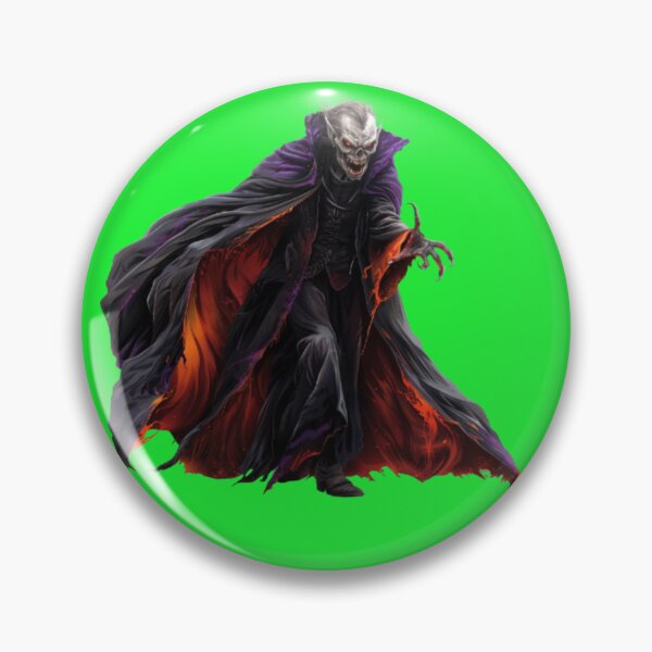 Item preview, Evil Vampire Lord – Dark Gothic Halloween Monster Art designed and sold by AlexLineArt.