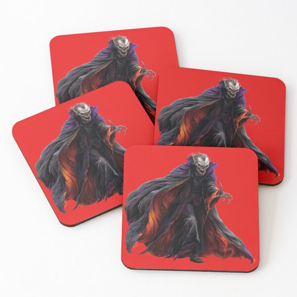Item preview, Evil Vampire Lord – Dark Gothic Halloween Monster Art designed and sold by AlexLineArt.