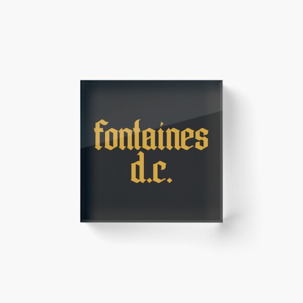 Item preview, Fontaines D.C. Logo Tee (Bigger Logo) designed and sold by VickyZiemeee.