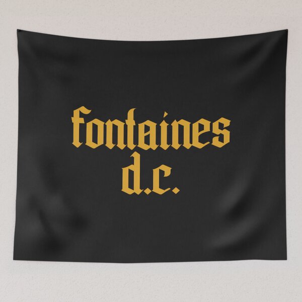 Item preview, Fontaines D.C. Logo Tee (Bigger Logo) designed and sold by VickyZiemeee.