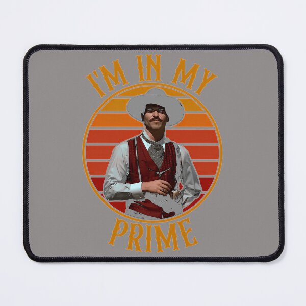 Item preview, DOC-HOLIDAY-I'M-IN-MY-PRIME---TOMBSTONE-T-SHIRT designed and sold by crapanzanos.