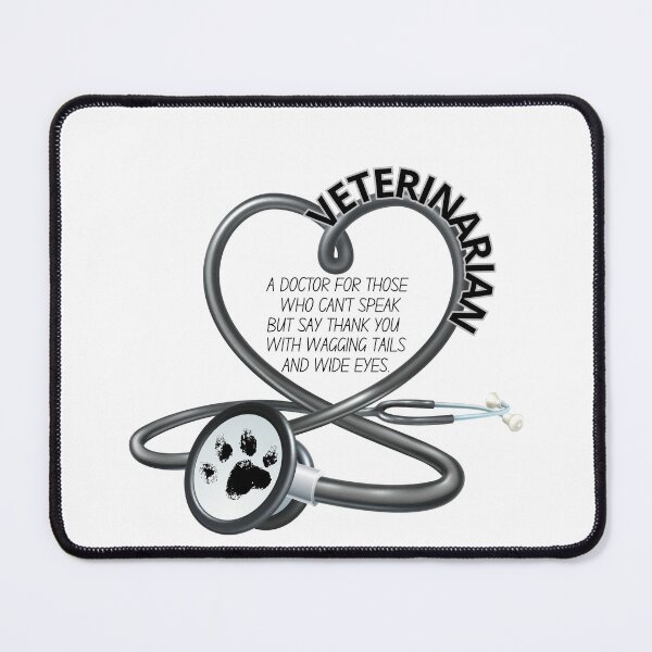 Item preview, Veterinarian: black designed and sold by Rooted Creations.