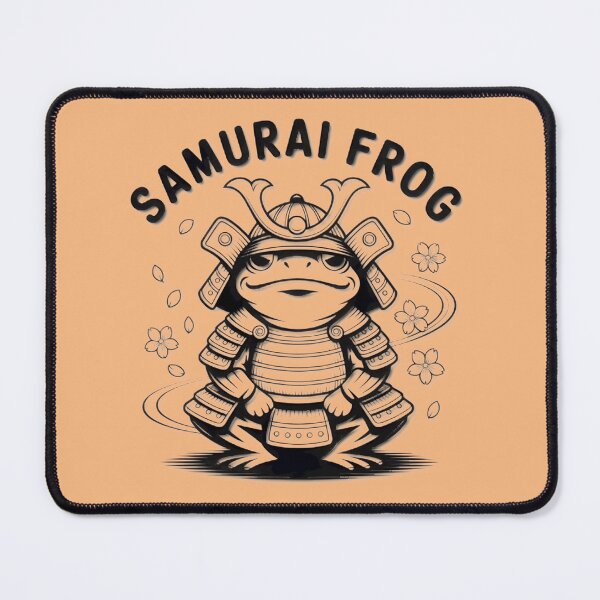 Item preview, Warrior Frog Samurai Warrior Cute Kawaii Amphibian designed and sold by MitchellmvDesig.