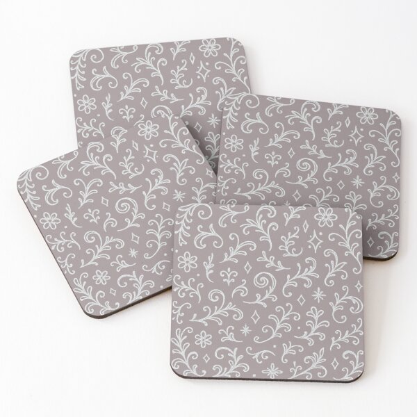 Item preview, Elegant Filigree Flourish Pattern designed and sold by Rikaura.