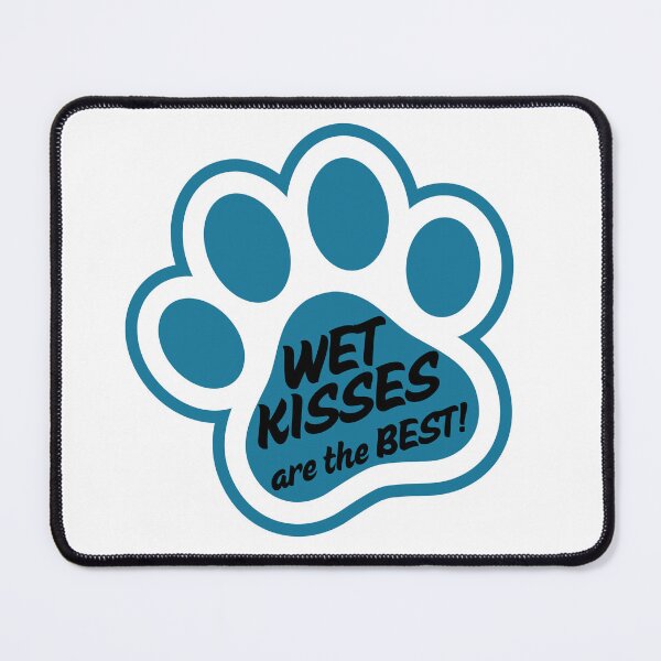 Item preview, Wet Kisses are the BEST: Blue designed and sold by Rooted Creations.