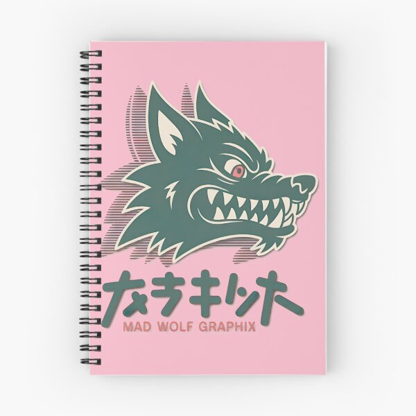 Item preview, Fierce Wolf Head Japanese Graphic Design designed and sold by MitchellmvDesig.
