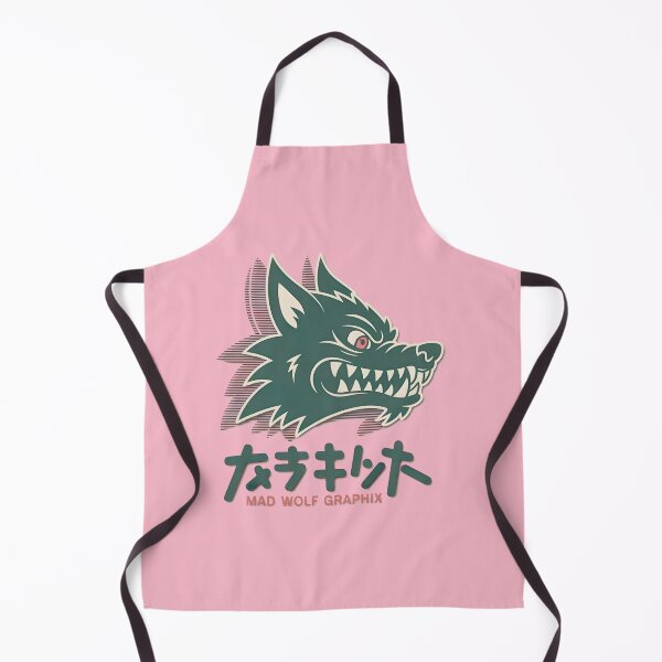 Item preview, Fierce Wolf Head Japanese Graphic Design designed and sold by MitchellmvDesig.