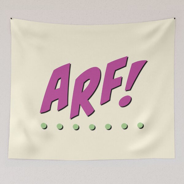 Item preview, ARF! BOWOW! designed and sold by CharlottePlaceArt.