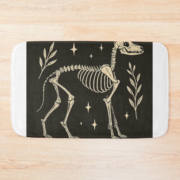 Item preview, Greyhound Skeleton – Botanical Bonecore Aesthetic designed and sold by Chill Doodles.
