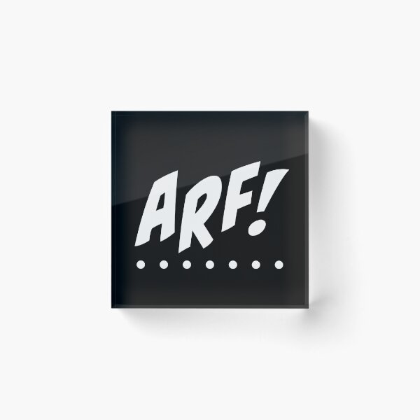 Item preview, ARF! BOWOW! designed and sold by CharlottePlaceArt.