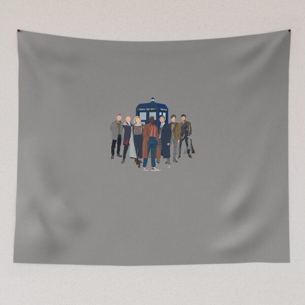 Item preview, DOCTOR-WHO---9TH-15TH-DOCTORS-T-SHIRT designed and sold by cassondrahu.