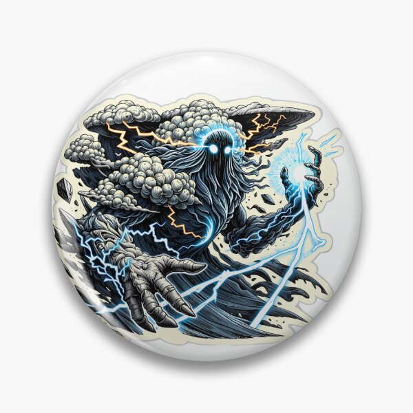 Item preview, Mythical Storm God designed and sold by psychcyberpunk.