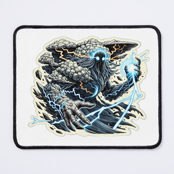 Item preview, Mythical Storm God designed and sold by psychcyberpunk.