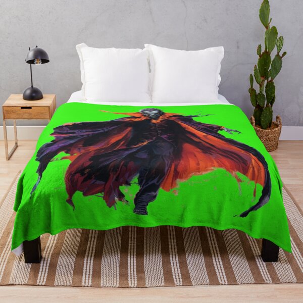 Item preview, Dark Vampire in Fiery Cloak – Gothic Halloween Horror Design designed and sold by AlexLineArt.