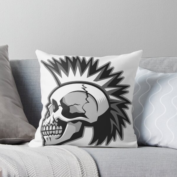 Item preview, Punk skull designed and sold by AndroidZ.