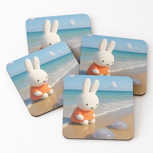 Item preview, Miffy Looking at Jellyfish Inspired designed and sold by Cozy Moss Studio.