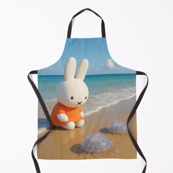 Item preview, Miffy Looking at Jellyfish Inspired designed and sold by Cozy Moss Studio.