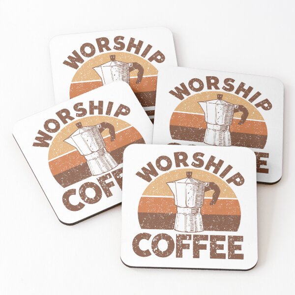 Item preview, Worship Coffee: My Morning Ritual & Daily Devotion Tee - Ultimate Coffee Lover Gift designed and sold by Clothesbest.