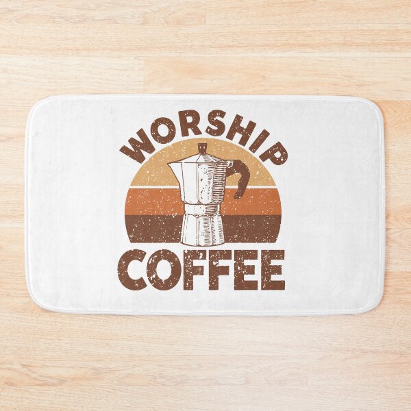 Item preview, Worship Coffee: My Morning Ritual & Daily Devotion Tee - Ultimate Coffee Lover Gift designed and sold by Clothesbest.
