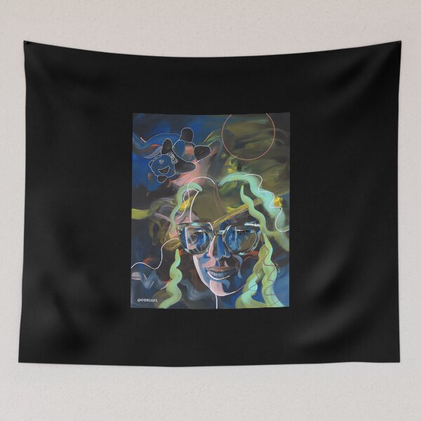 Item preview, Left Behind Surrealism Painting designed and sold by AlisonPAnderson.