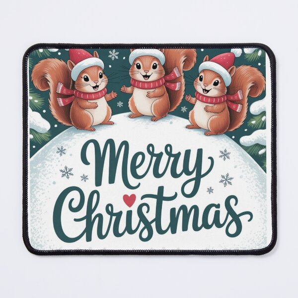 Item preview, Squirrels sing Christmas carols designed and sold by DZIERANA.