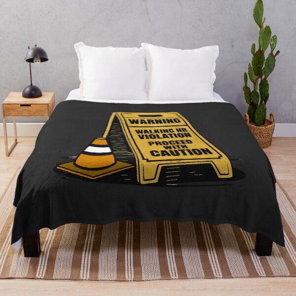 Item preview, Funny HR Saying - Walking HR Violation: Proceed with Caution designed and sold by Christopher  McGuire.
