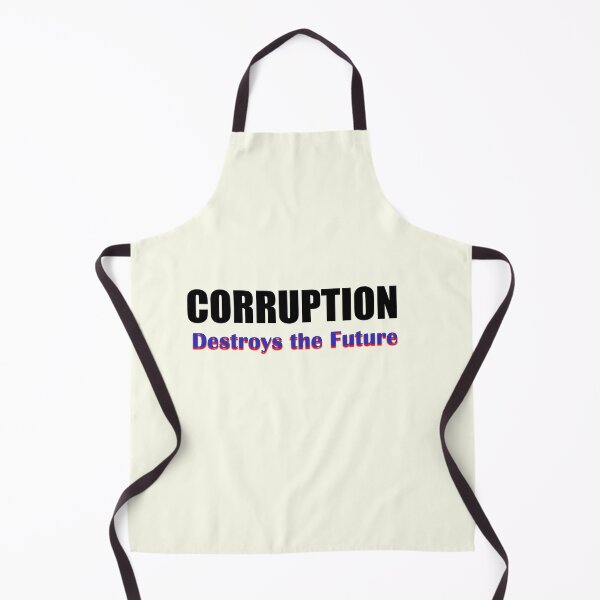 Item preview, Corruption Destroys Shared Future designed and sold by annenambiro.