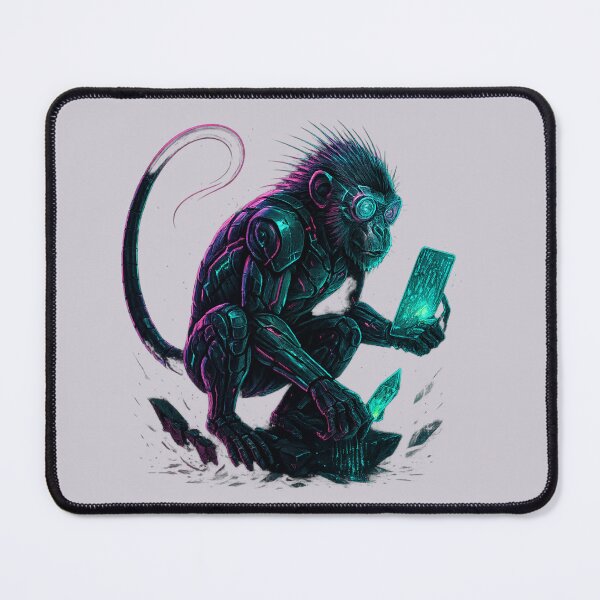 Item preview, Cyberpunk Crystal Monkey designed and sold by S-Dstyle.