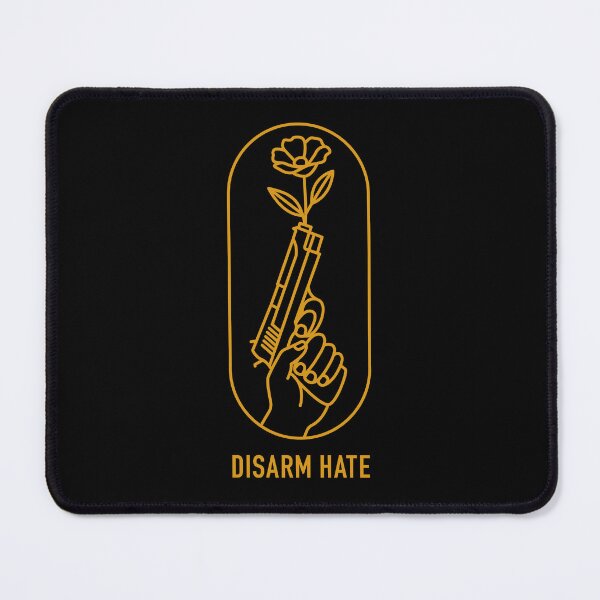 Item preview, Disarm Hate – Peace Over Violence Anti Gun Art designed and sold by musingtreeart.