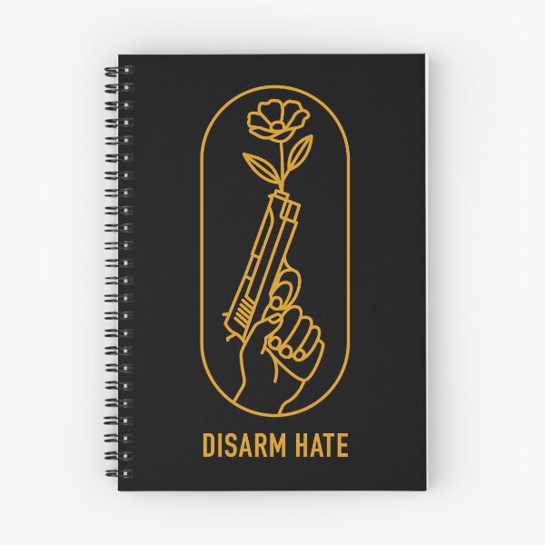 Item preview, Disarm Hate – Peace Over Violence Anti Gun Art designed and sold by musingtreeart.