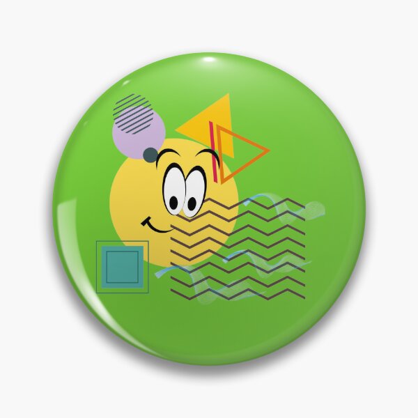 Item preview, Smiley face with waves designed and sold by 8Q8 Style.