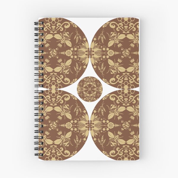Item preview, Golden Bee Seamless Pattern designed and sold by Wopa.