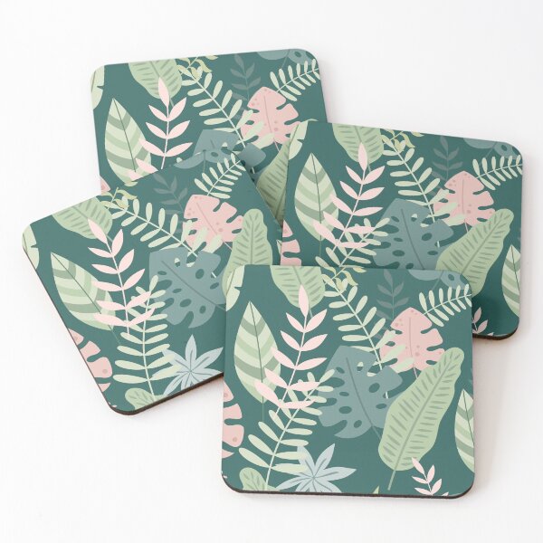 Item preview, Tropical Jungle Leaves – Seamless Botanical Pattern Design designed and sold by Rechtop.