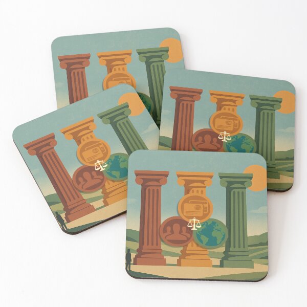 Item preview, Pillars of Democracy Landscape Background  designed and sold by SpArtk.