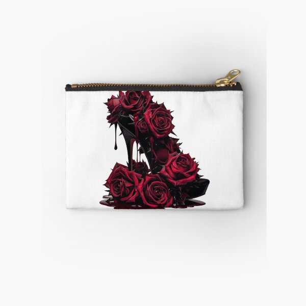 Item preview, Dark red rose high heel – Gothic stiletto with blood and elegant fashion design designed and sold by ParaSiempreS.