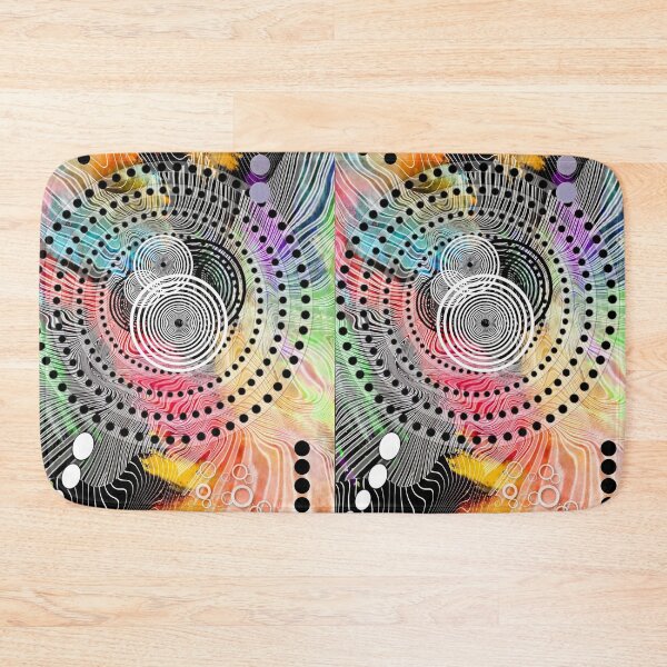 Item preview, Modern colorful graphics with geometric elements designed and sold by AnnabellaRh.