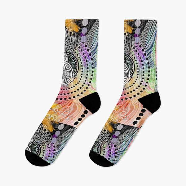 Item preview, Modern colorful graphics with geometric elements designed and sold by AnnabellaRh.