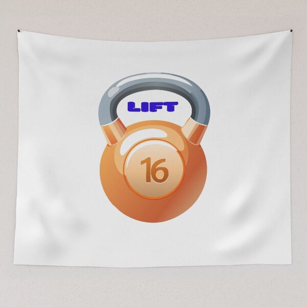 Item preview, Lifting a kettlebell designed and sold by 79Graphics.