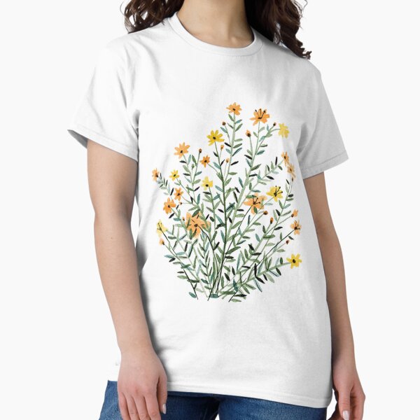 Item preview, yellow floral sun flower designed and sold by islandinthesun.