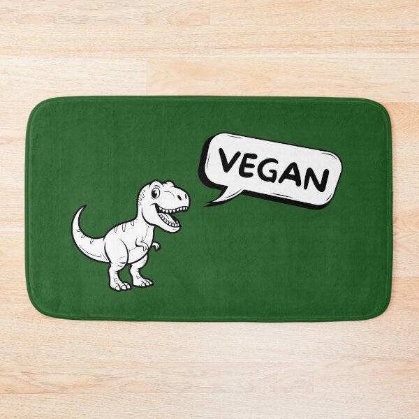 Item preview, Vegan Dinosaur T-Rex with Speech Bubble  designed and sold by tumbleweedphoto.