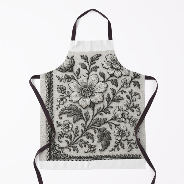Item preview, Classic Floral Embroidery designed and sold by Le Pédagogue.