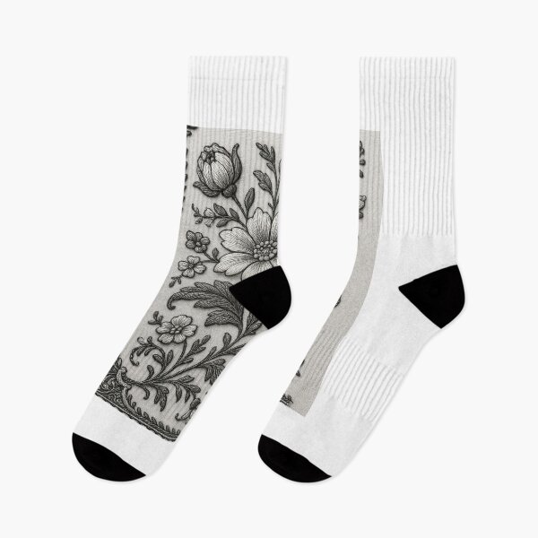 Item preview, Classic Floral Embroidery designed and sold by Le Pédagogue.