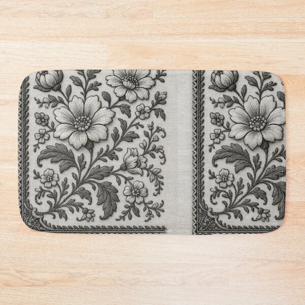 Item preview, Classic Floral Embroidery designed and sold by Le Pédagogue.